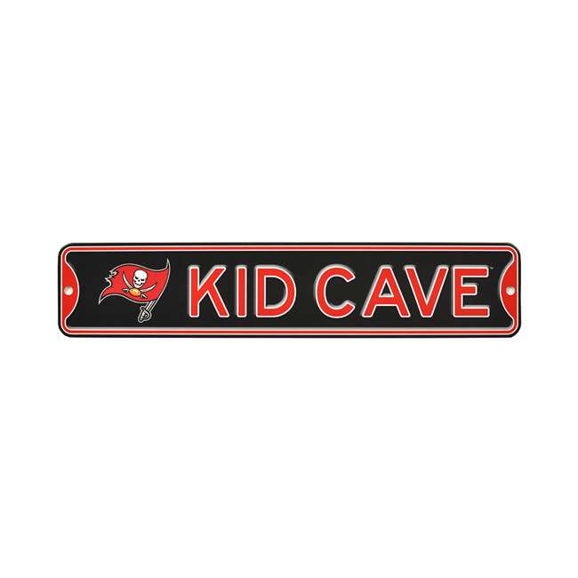 Tampa Bay Bucs Steel Kid Cave Sign   