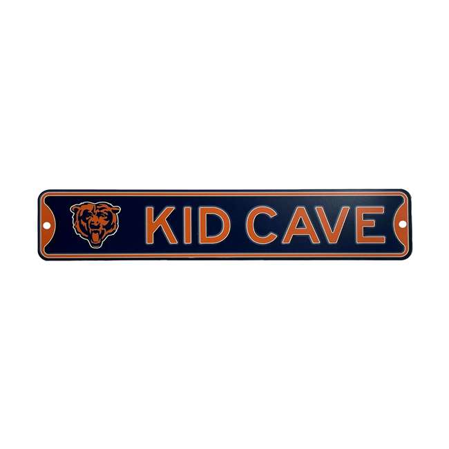 Chicago Bears Steel Kid Cave Sign
