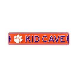 Clemson Tigers  Steel Kid Cave Sign   