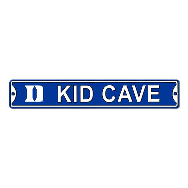 Duke Blue Devils  Steel Kid Cave Sign   