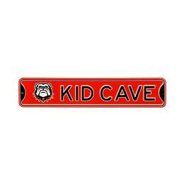 Georgia Bulldogs  Steel Kid Cave Sign   