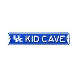 Kentucky Wildcats  Steel Kid Cave Sign   