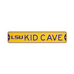 LSU Tigers  Steel Kid Cave Sign   