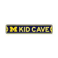 Michigan Wolverines  Steel Kid Cave Sign   