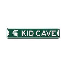 Michigan State Spartans  Steel Kid Cave Sign   
