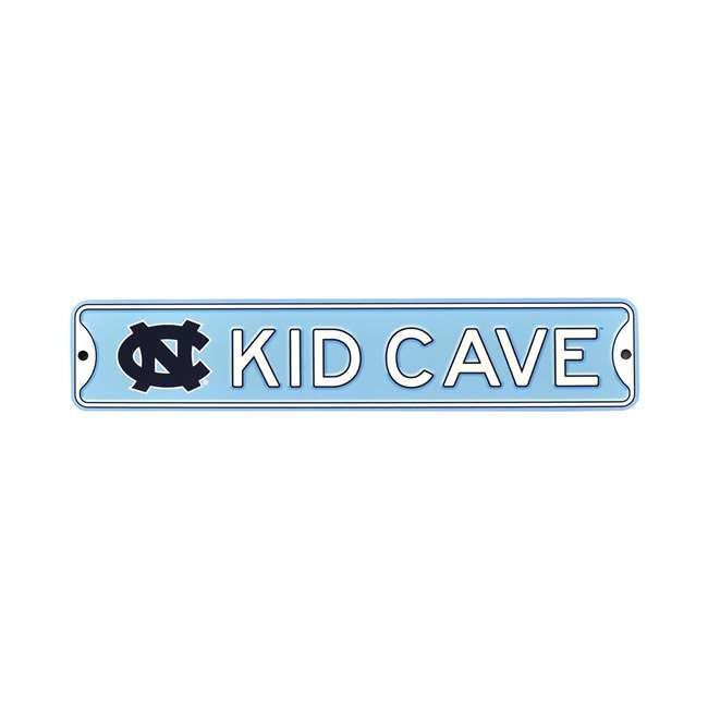 North Carolina Tar Heels  Steel Kid Cave Sign