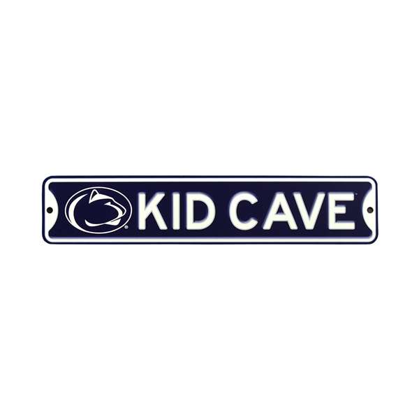 Penn State Nittany Lions  Steel Kid Cave Sign   