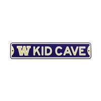 Washington Huskies  Steel Kid Cave Sign   