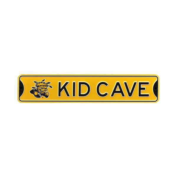 Wichita State Shockers Steel Kid Cave Sign-    