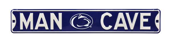 Penn State Nittany Lions Steel Street Sign with Logo-MAN CAVE   