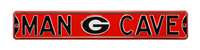 Georgia Bulldogs Steel Street Sign with Logo-MAN CAVE   