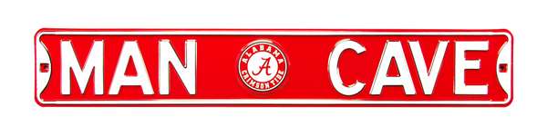 Alabama Crimson Tide Steel Street Sign with Logo-MAN CAVE    