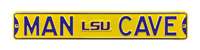 LSU Tigers Steel Street Sign with Logo-MAN CAVE   