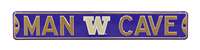 Washington Huskies Steel Street Sign with Logo-MAN CAVE   