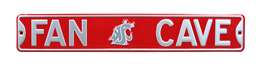 Washington State Cougars Steel Street Sign with Logo-FAN CAVE    