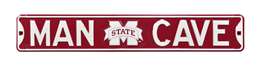 Mississippi State Bulldogs Steel Street Sign with Logo-MAN CAVE    