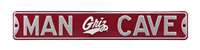 Montana Grizzlies Steel Street Sign with Logo-MAN CAVE
