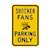 Wichita State Shockers Steel Parking Sign with Logo-Shocker Fans   