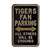 Missouri Tigers Steel Parking Sign-All Others Crushed   