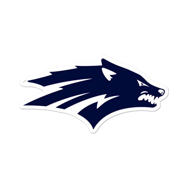 Nevada Wolfpack Laser Cut Steel Logo Spirit Size-Primary Logo