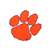 Clemson Tigers Laser Cut Steel Logo Spirit Size-Primary Logo   