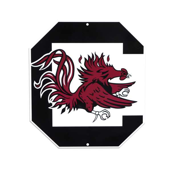 South Carolina Gamecocks Laser Cut Steel Logo Spirit Size-Primary Logo   