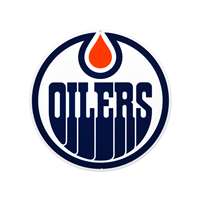 Edmonton Oilers Laser Cut Steel Logo Spirit Size-Primary Logo