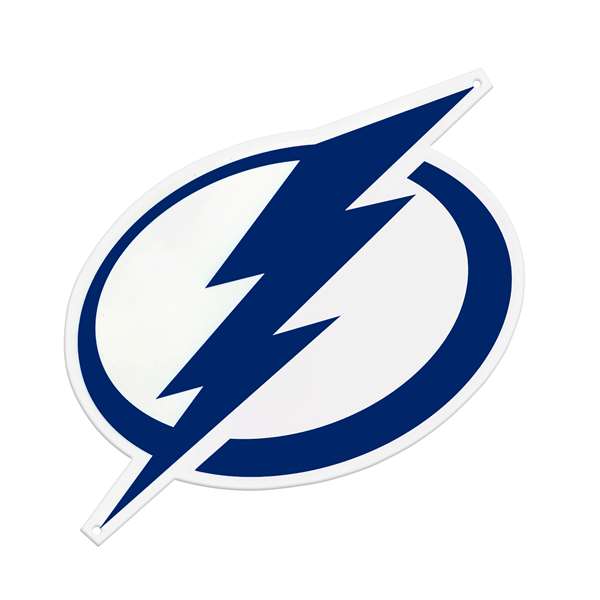 Tampa Bay Lightning Laser Cut Steel Logo Spirit Size-Primary Logo