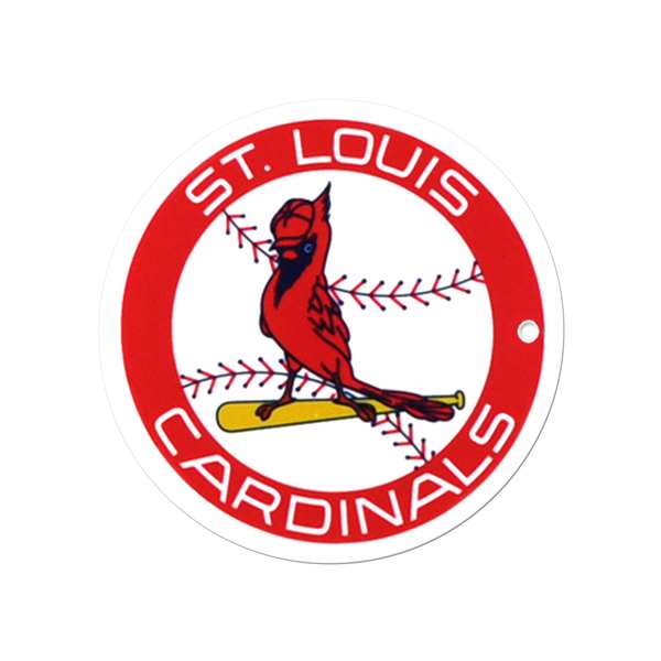 St Louis Cardinals Laser Cut Logo Steel Magnet-1966 logo