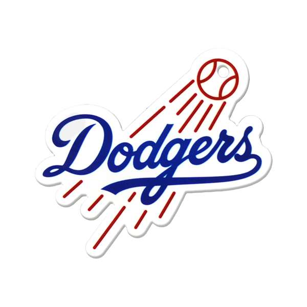 Los Angeles Dodgers Laser Cut Logo Steel Magnet-Primary Dodgers Logo