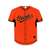 Baltimore Orioles Laser Cut Logo Steel Magnet-BP Jersey Orange    