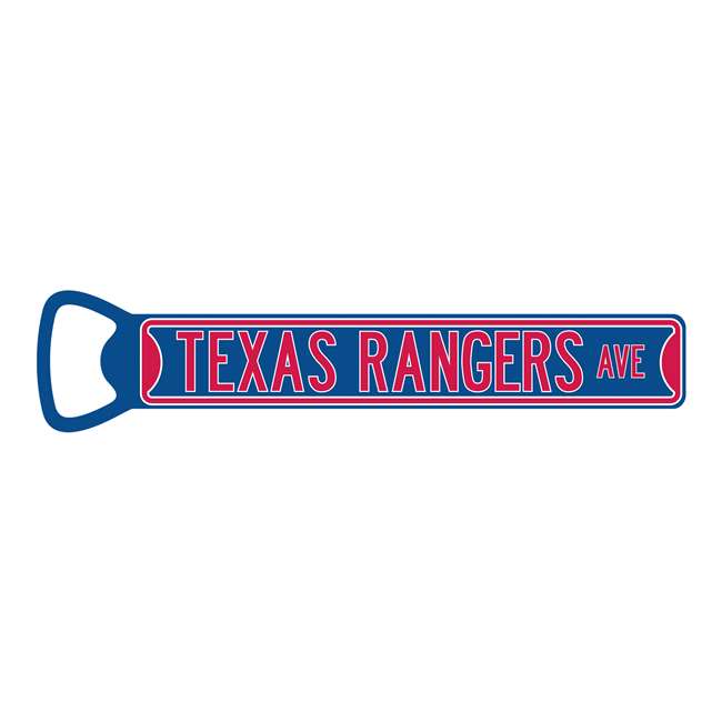 Texas Rangers  Steel Bottle Opener 7" Magnet   