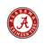 Alabama Crimson Tide Laser Cut Logo Steel Magnet-Circle Logo   