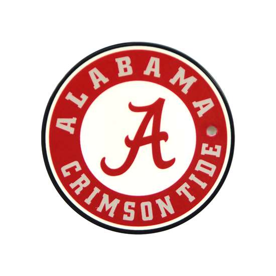 Alabama Crimson Tide Laser Cut Logo Steel Magnet-Circle Logo   
