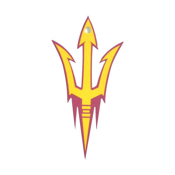 Arizona State Sun Devils Laser Cut Logo Steel Magnet-Primary   