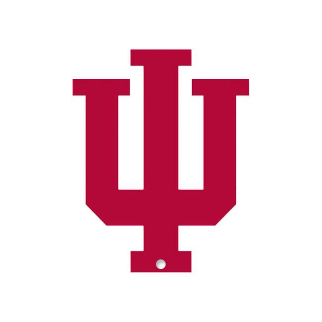 Indiana Hoosiers Laser Cut Logo Steel Magnet-IU Logo