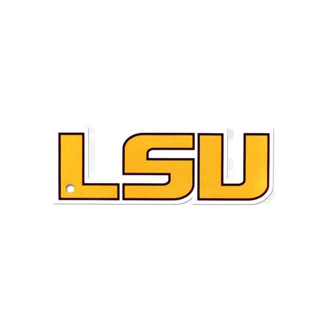 LSU Tigers Laser Cut Logo Steel Magnet-Yellow Logo