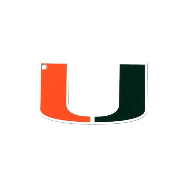 Miami Hurricanes Laser Cut Logo Steel Magnet-Primary Logo   