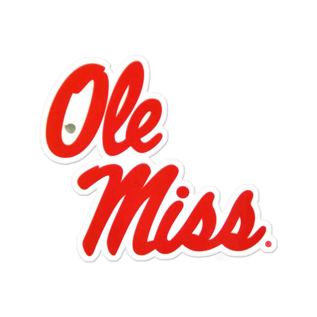 Ole Miss Rebels Laser Cut Logo Steel Magnet-Ole Miss Script