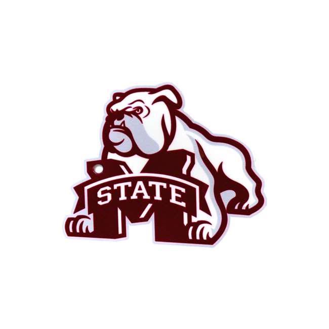 Mississippi State Bulldogs Laser Cut Logo Steel Magnet-Dog Over M