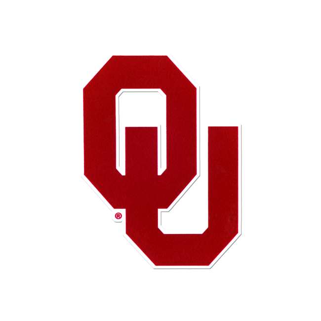 Oklahoma Sooners Laser Cut Logo Steel Magnet-OU Logo