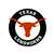 Texas Longhorns Laser Cut Logo Steel Magnet-Longhorns Circle   