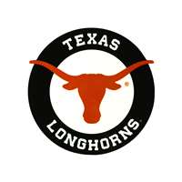 Texas Longhorns Laser Cut Logo Steel Magnet-Longhorns Circle   