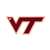 Virginia Tech Hokies Laser Cut Logo Steel Magnet-Primary Logo   