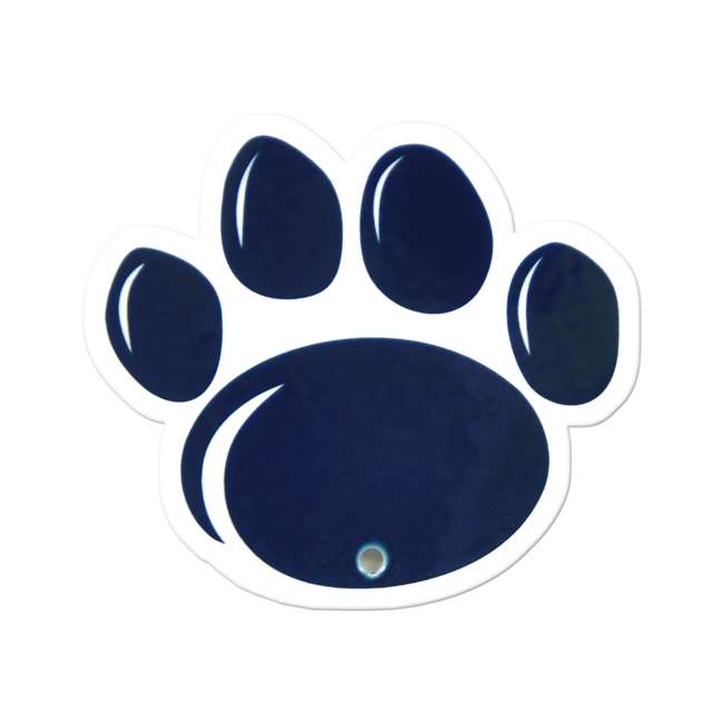 Penn State Nittany Lions Laser Cut Logo Steel Magnet-Paw