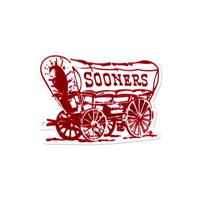 Oklahoma Sooners Laser Cut Logo Steel Magnet-Schooner Logo