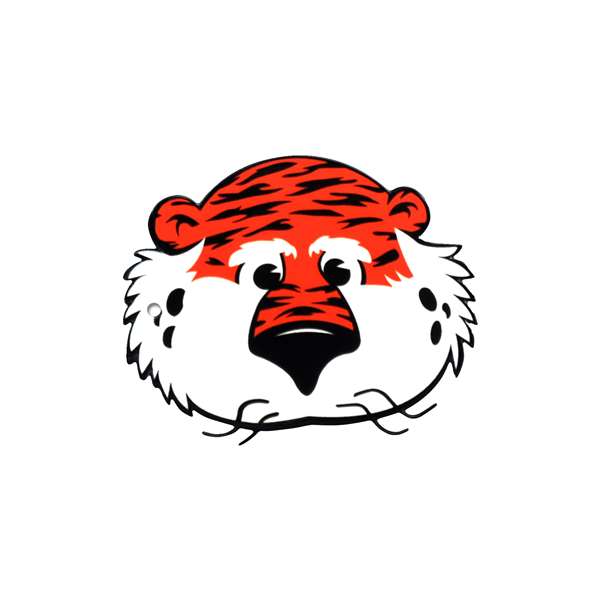 Auburn Tigers Laser Cut Logo Steel Magnet-Aubie   