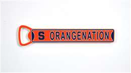 Syracuse Orange Steel Bottle Opener 7" Magnet   