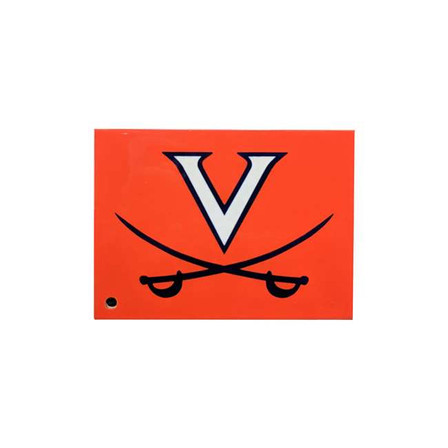 Virginia Cavaliers Laser Cut Logo Steel Magnet-Orange Logo   