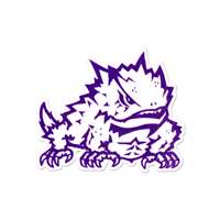 TCU Horned Frogs Laser Cut Logo Steel Magnet-Frog   